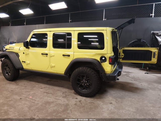 45550410 :رقم المزاد ، 1C4PJXDG8RW287321 vin ، 2024 Jeep Wrangler 4-door Willys 4x4 مزاد بيع