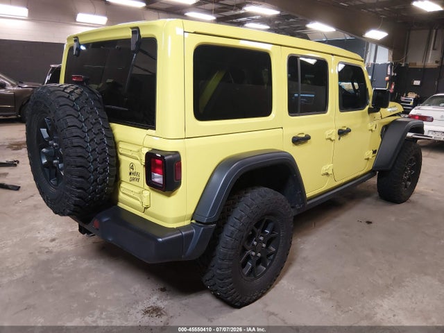 45550410 :رقم المزاد ، 1C4PJXDG8RW287321 vin ، 2024 Jeep Wrangler 4-door Willys 4x4 مزاد بيع
