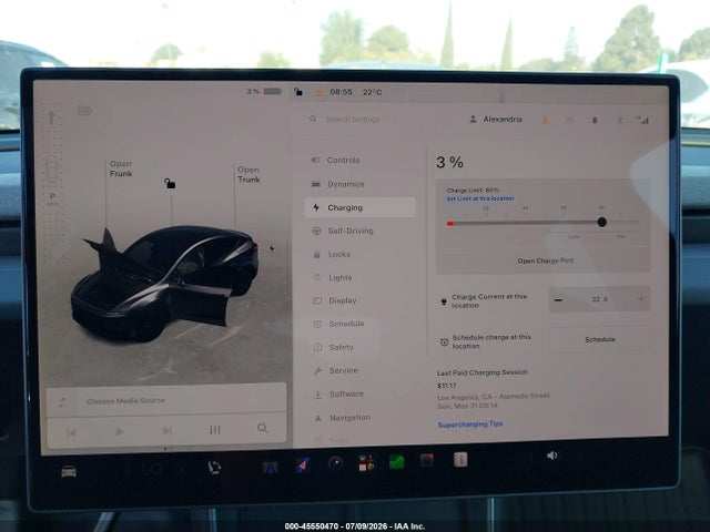 Продаж на аукціоні авто 2026 Tesla Model Y All-wheel Drive/long Range Launch Series/premium All-wheel Drive, vin: 7SAYGDEE0TA672396, номер лоту: 45550470