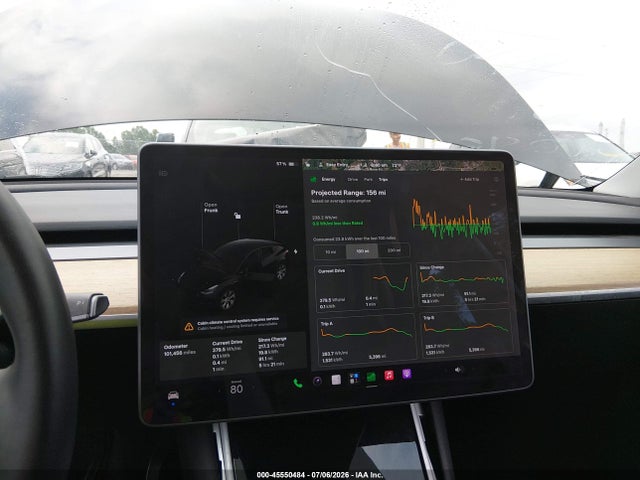 Продаж на аукціоні авто 2020 Tesla Model Y Long Range Dual Motor All-wheel Drive, vin: 5YJYGDEE6LF012461, номер лоту: 45550484