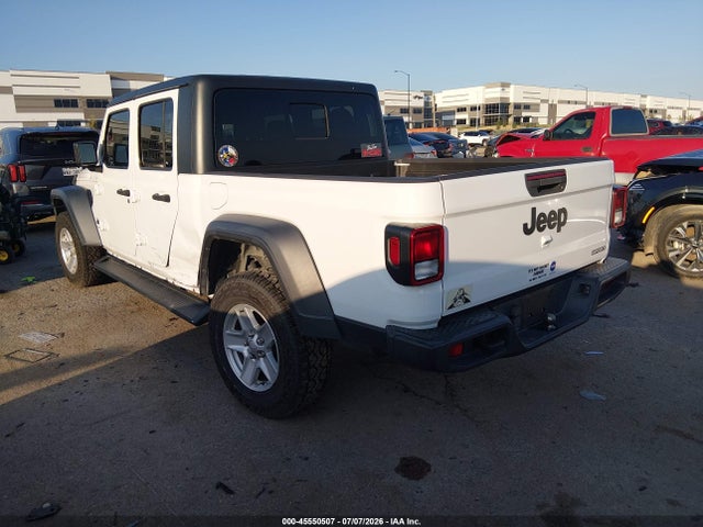 Aukcja sprzedaży 2020 Jeep Gladiator Sport S 4x4, vin: 1C6HJTAG3LL174362, numer aukcji: 45550507