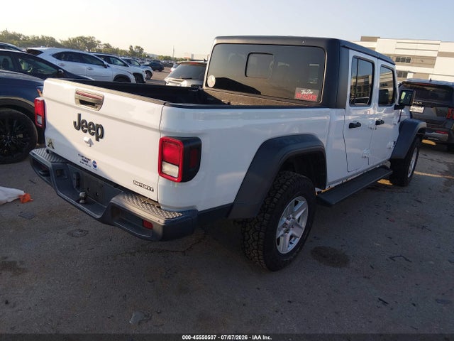 Aukcja sprzedaży 2020 Jeep Gladiator Sport S 4x4, vin: 1C6HJTAG3LL174362, numer aukcji: 45550507