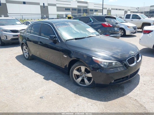45550606 :رقم المزاد ، WBANE53577CW65916 vin ، 2007 Bmw 525i مزاد بيع