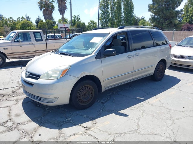 2005 Toyota Sienna Le მანქანა იყიდება აუქციონზე, vin: 5TDZA23C25S285052, აუქციონის ნომერი: 45550660