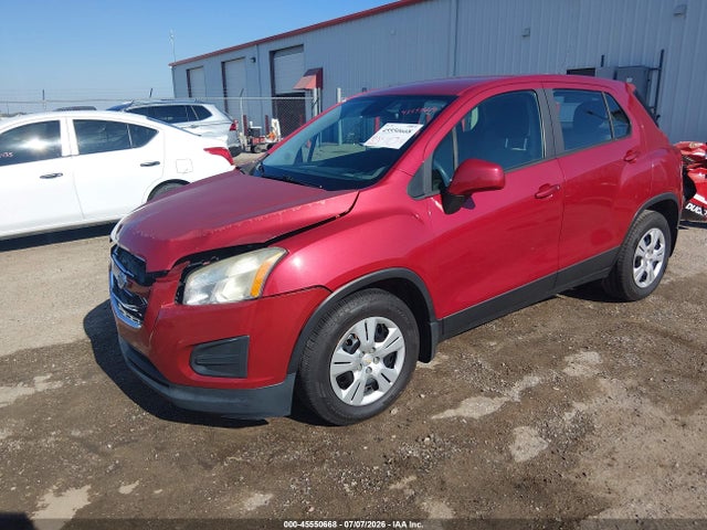 Chevrolet Trax 1ls 2015 KL7CJKSB9FB263229 Image 2