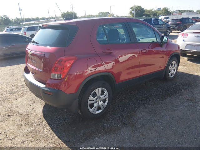 Chevrolet Trax 1ls 2015 KL7CJKSB9FB263229 Image 4
