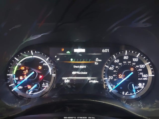 2022 Toyota Highlander Hybrid Limited მანქანა იყიდება აუქციონზე, vin: 5TDXBRCH5NS551673, აუქციონის ნომერი: 45550712
