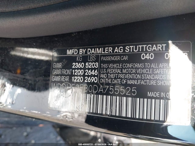 Продаж на аукціоні авто 2013 Mercedes-benz E 400 Hybrid Sport, vin: WDDHF9FB0DA755525, номер лоту: 45550721