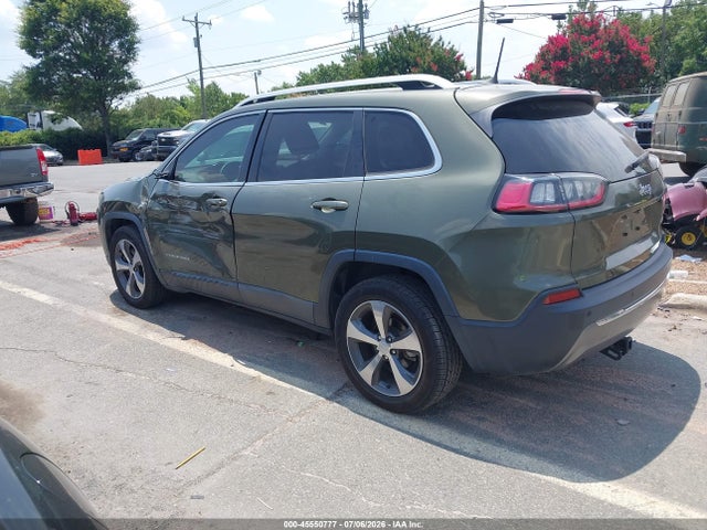 Продажа на аукционе авто 2019 Jeep Cherokee Limited Fwd, vin: 1C4PJLDB3KD325732, номер лота: 45550777