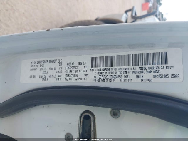 Продаж на аукціоні авто 2011 Ram Ram 2500 Slt, vin: 3D7UT2CLXBG620756, номер лоту: 45550813