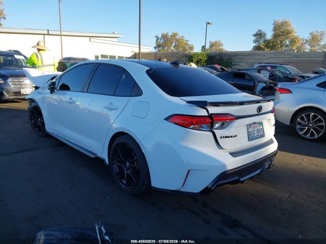 2021 Toyota Corolla Se Apex Edition მანქანა იყიდება აუქციონზე, vin: 5YFS4MCE9MP070040, აუქციონის ნომერი: 45550825