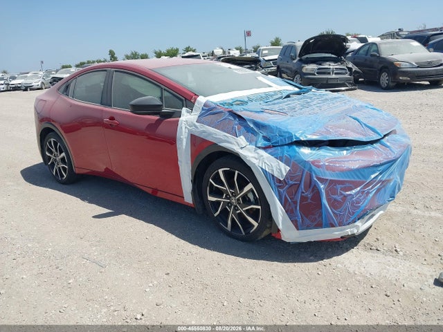 45550830 :رقم المزاد ، JTDACACU1R3022875 vin ، 2024 Toyota Prius Prime Xse مزاد بيع