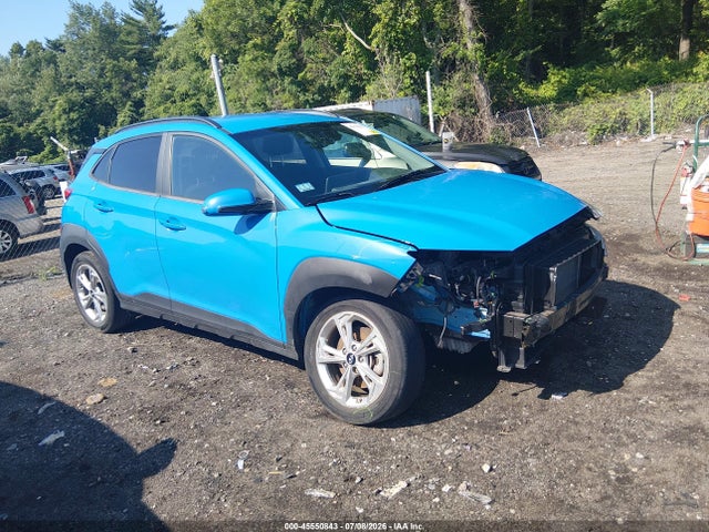 45550843 :رقم المزاد ، KM8K6CAB8NU896181 vin ، 2022 Hyundai Kona Sel مزاد بيع