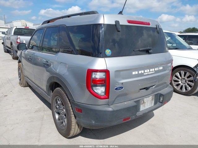 45550873 :رقم المزاد ، 3FMCR9B6XNRD25766 vin ، 2022 Ford Bronco Sport Big Bend مزاد بيع