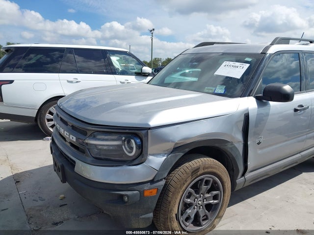 45550873 :رقم المزاد ، 3FMCR9B6XNRD25766 vin ، 2022 Ford Bronco Sport Big Bend مزاد بيع