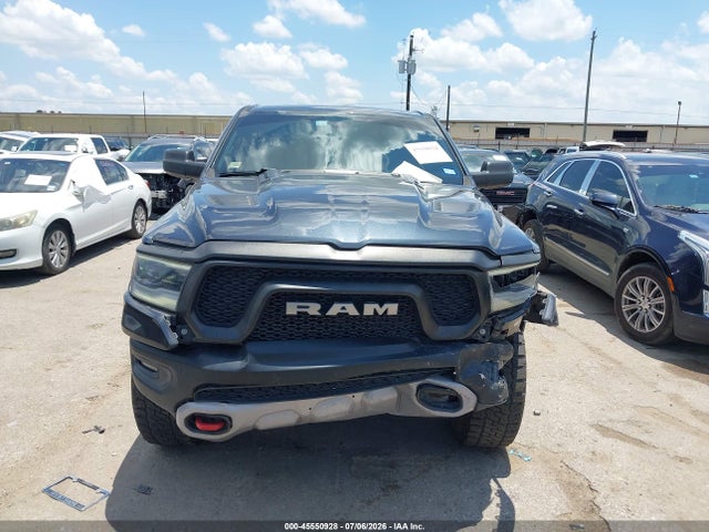 45550928 :رقم المزاد ، 1C6SRFET4KN841515 vin ، 2019 Ram 1500 Rebel  4x4 6'4 Box مزاد بيع