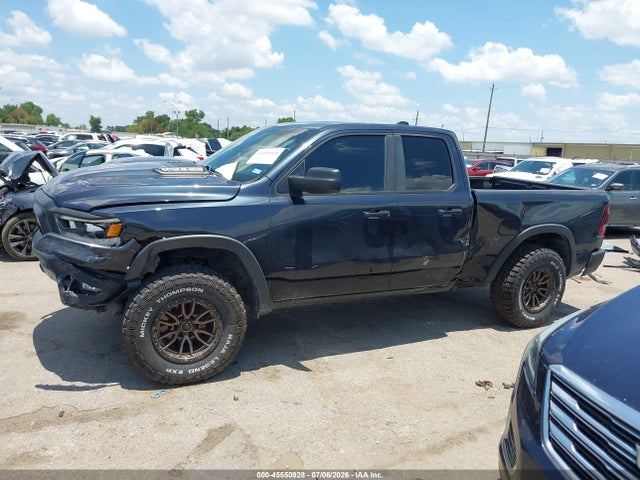 45550928 :رقم المزاد ، 1C6SRFET4KN841515 vin ، 2019 Ram 1500 Rebel  4x4 6'4 Box مزاد بيع