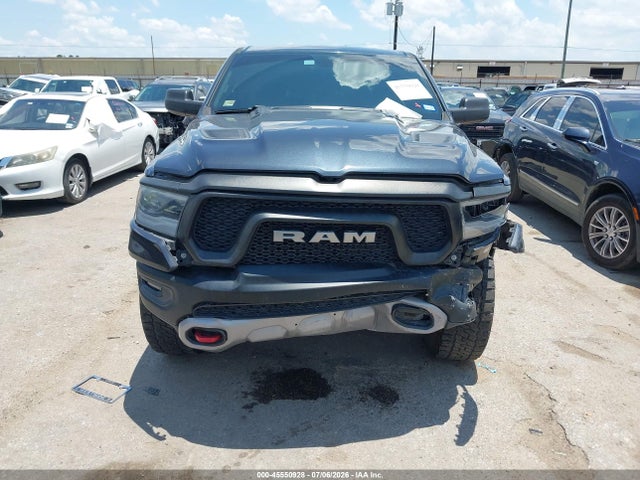 45550928 :رقم المزاد ، 1C6SRFET4KN841515 vin ، 2019 Ram 1500 Rebel  4x4 6'4 Box مزاد بيع