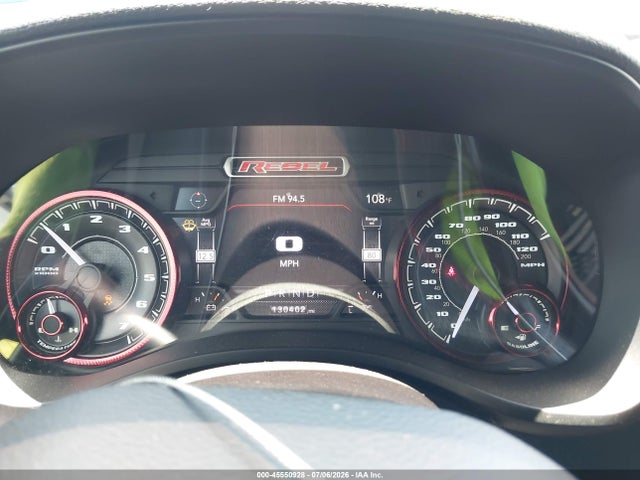 45550928 :رقم المزاد ، 1C6SRFET4KN841515 vin ، 2019 Ram 1500 Rebel  4x4 6'4 Box مزاد بيع