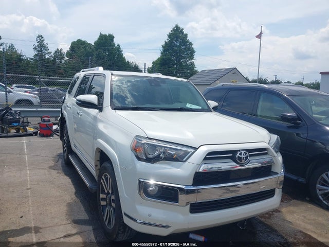 2020 Toyota 4runner Limited მანქანა იყიდება აუქციონზე, vin: JTEBU5JR0L5814479, აუქციონის ნომერი: 45550972