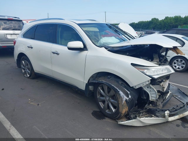 45550990 :رقم المزاد ، 5FRYD4H84EB001524 vin ، 2014 Acura Mdx Advance Pkg W/entertainment Pkg مزاد بيع