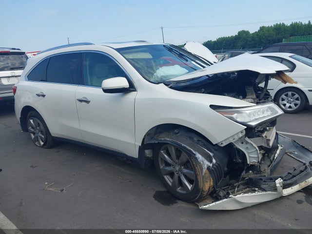 Продаж на аукціоні авто 2014 Acura Mdx Advance Pkg W/entertainment Pkg, vin: 5FRYD4H84EB001524, номер лоту: 45550990