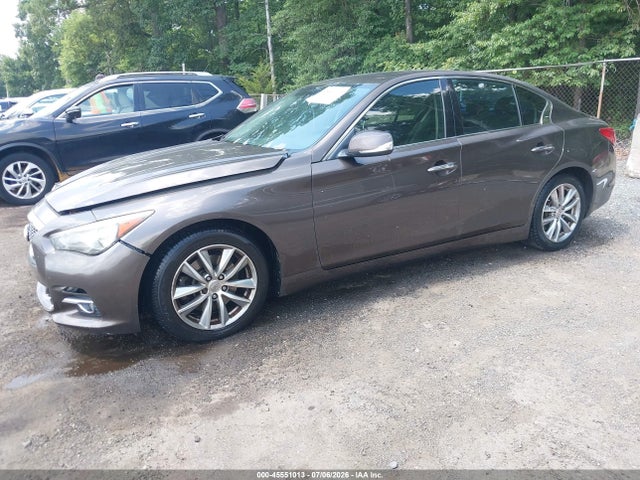 Продажа на аукционе авто 2014 Infiniti Q50 Premium, vin: JN1BV7AP8EM677735, номер лота: 45551013