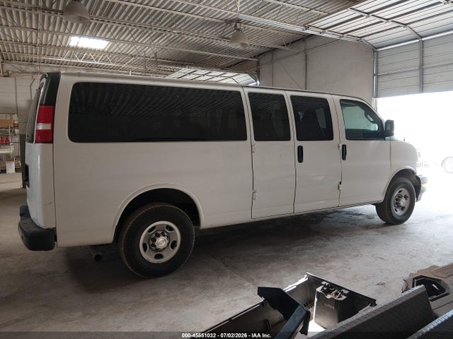 2023 Chevrolet Express Passenger Rwd 3500 Extended Wheelbase Ls მანქანა იყიდება აუქციონზე, vin: 1GAZGNFP3P1113975, აუქციონის ნომერი: 45551032