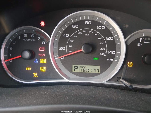 Aukcja sprzedaży 2009 Subaru Impreza 2.5i, vin: JF1GE60669H513765, numer aukcji: 45551061