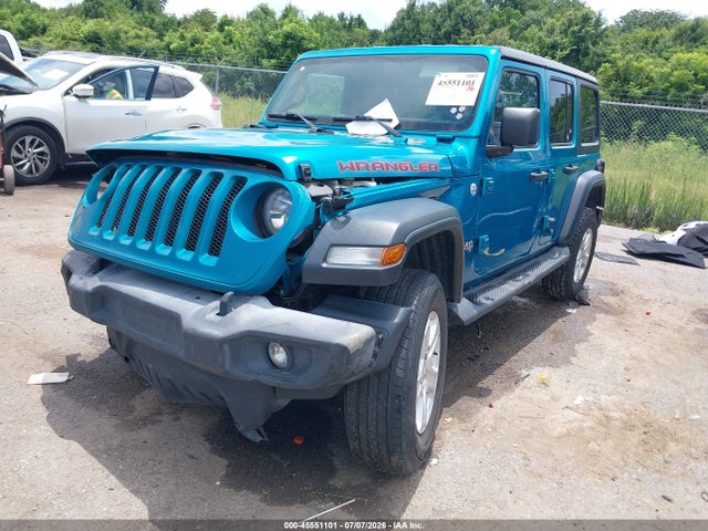 Продажа на аукционе авто 2020 Jeep Wrangler Unlimited Sport S 4x4, vin: 1C4HJXDG1LW270680, номер лота: 45551101