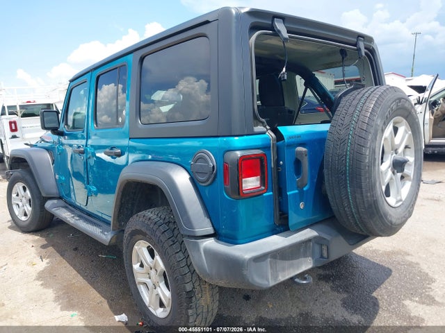 Продажа на аукционе авто 2020 Jeep Wrangler Unlimited Sport S 4x4, vin: 1C4HJXDG1LW270680, номер лота: 45551101