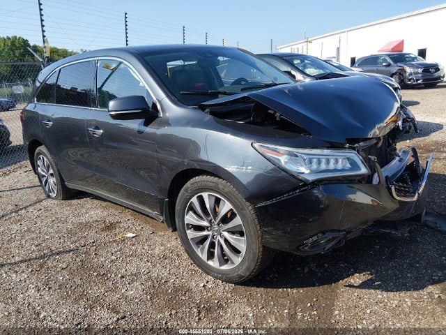 Auction sale of the 2016 Acura Mdx Technology   Acurawatch Plus Packages/technology Package, vin: 5FRYD4H43GB033655, lot number: 45551203