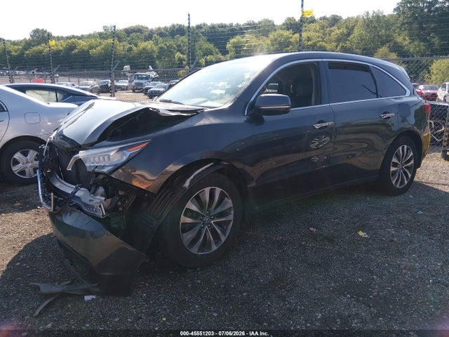 Auction sale of the 2016 Acura Mdx Technology   Acurawatch Plus Packages/technology Package, vin: 5FRYD4H43GB033655, lot number: 45551203