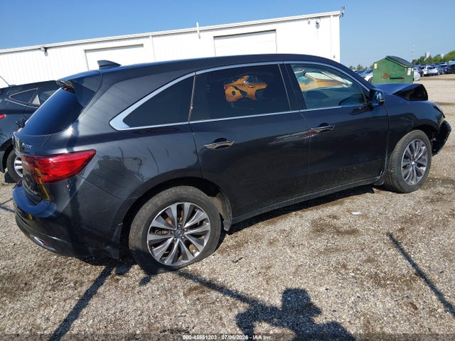 Auction sale of the 2016 Acura Mdx Technology   Acurawatch Plus Packages/technology Package, vin: 5FRYD4H43GB033655, lot number: 45551203