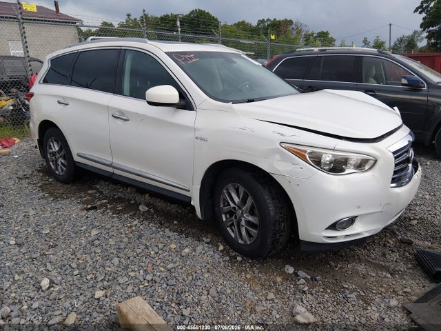 2014 Infiniti Qx60 Hybrid მანქანა იყიდება აუქციონზე, vin: 5N1CL0MM2EC514001, აუქციონის ნომერი: 45551230