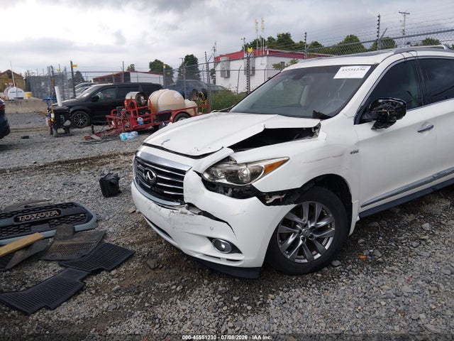 2014 Infiniti Qx60 Hybrid მანქანა იყიდება აუქციონზე, vin: 5N1CL0MM2EC514001, აუქციონის ნომერი: 45551230