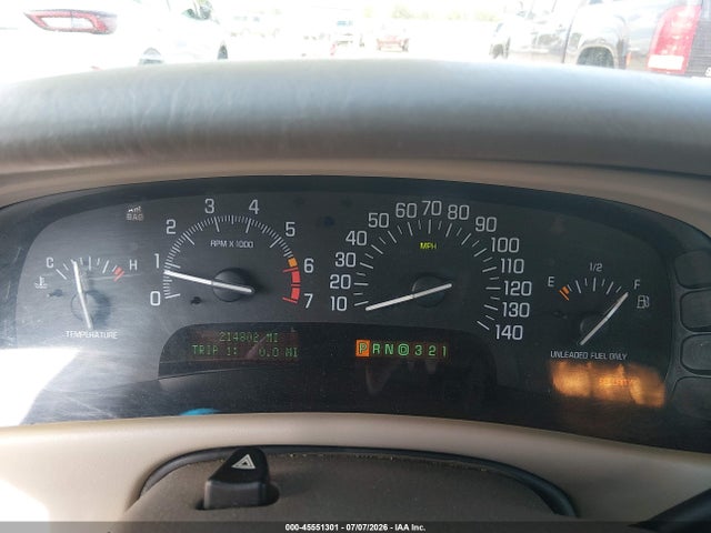 45551301 :رقم المزاد ، 1G4CW54K214202283 vin ، 2001 Buick Park Avenue مزاد بيع