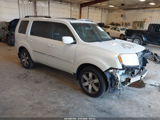 2014 Honda Pilot Touring მანქანა იყიდება აუქციონზე, vin: 5FNYF4H94EB504636, აუქციონის ნომერი: 45551308