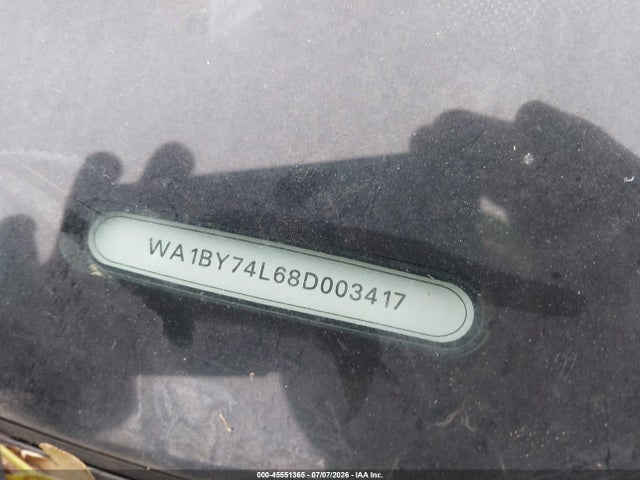 Продажа на аукционе авто 2008 Audi Q7 3.6 Premium, vin: WA1BY74L68D003417, номер лота: 45551365