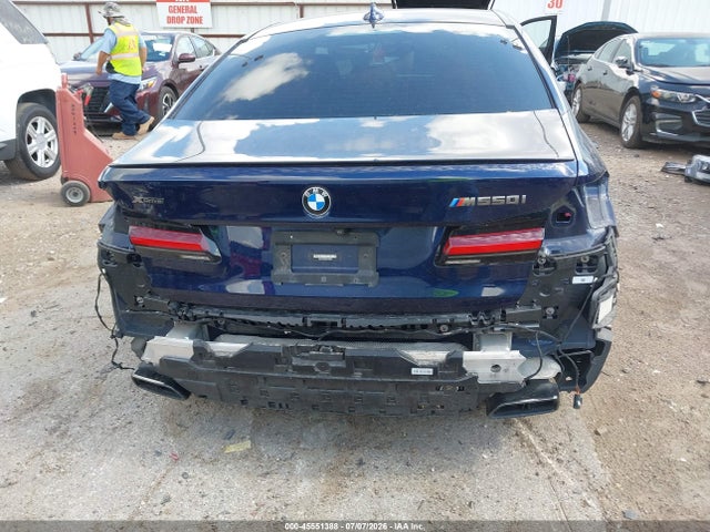 2022 Bmw M550 I Xdrive მანქანა იყიდება აუქციონზე, vin: WBA13BK06NCJ46507, აუქციონის ნომერი: 45551388