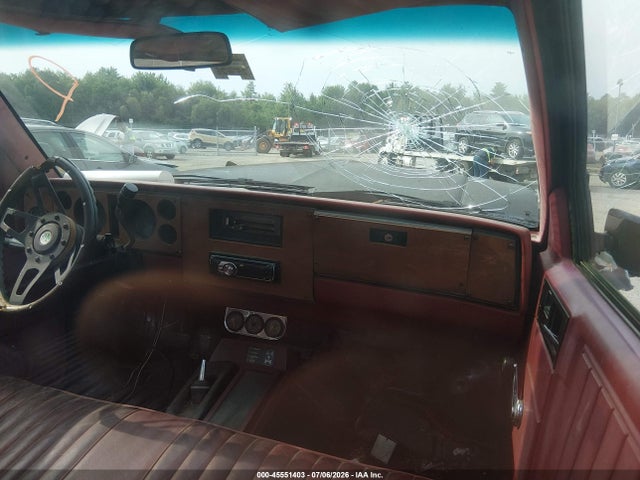 1985 Chevrolet S Truck S10 მანქანა იყიდება აუქციონზე, vin: 1GCCT14B2F2137721, აუქციონის ნომერი: 45551403