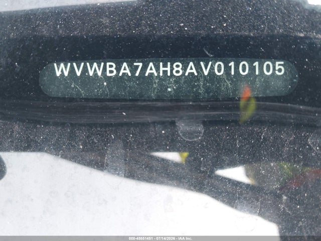 Aukcja sprzedaży 2010 Volkswagen Eos Komfort, vin: WVWBA7AH8AV010105, numer aukcji: 45551451