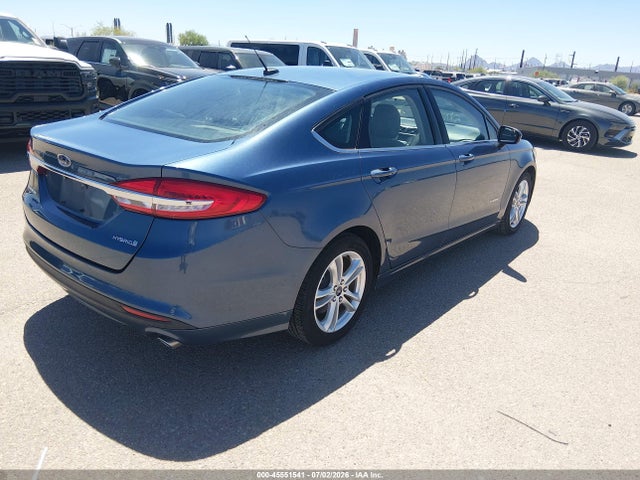 3FA6P0UU5JR198391 Ford Fusion Hybrid S