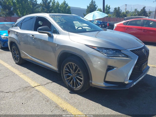Продаж на аукціоні авто 2019 Lexus Rx Rx 450h F Sport, vin: 2T2BGMCA2KC037586, номер лоту: 45551543