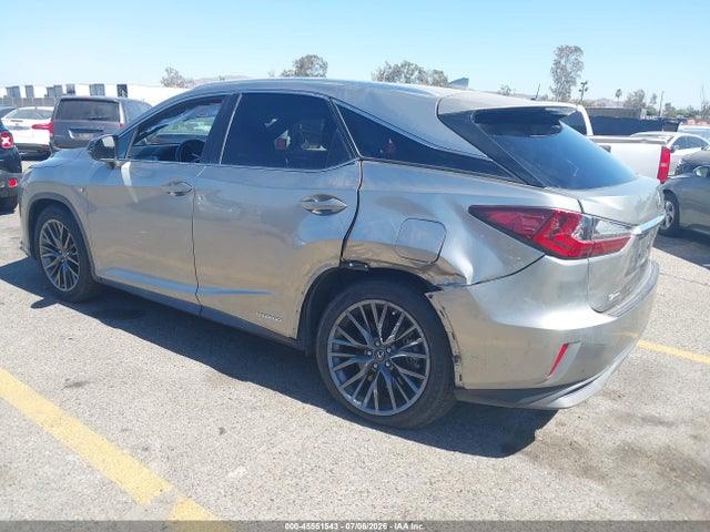 45551543 :رقم المزاد ، 2T2BGMCA2KC037586 vin ، 2019 Lexus Rx Rx 450h F Sport مزاد بيع