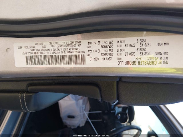 Aukcja sprzedaży 2015 Jeep Grand Cherokee Limited, vin: 1C4RJEBG1FC640253, numer aukcji: 45551560