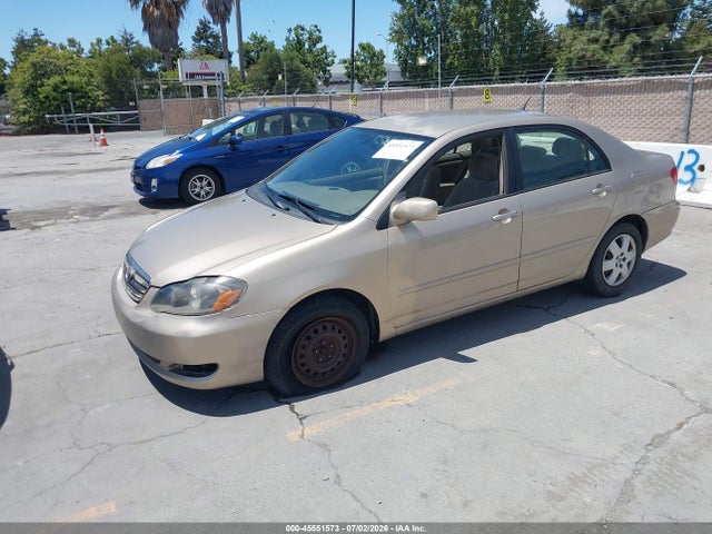 45551573 :رقم المزاد ، 1NXBR32E76Z608619 vin ، 2006 Toyota Corolla Le مزاد بيع