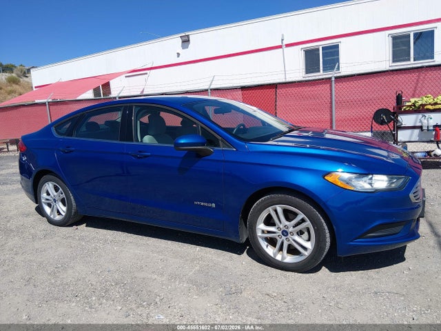 3FA6P0UU7JR261622 Ford Fusion Hybrid S
