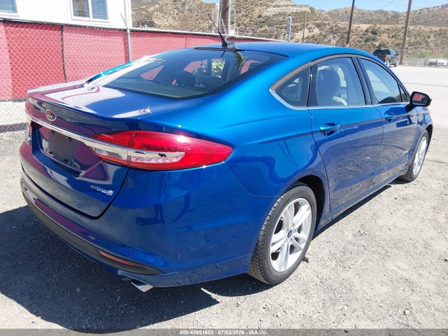 3FA6P0UU7JR261622 Ford Fusion Hybrid S