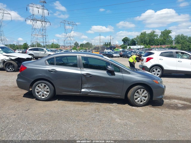45551607 :رقم المزاد ، 19XFB2F5XCE302944 vin ، 2012 Honda Civic Lx مزاد بيع